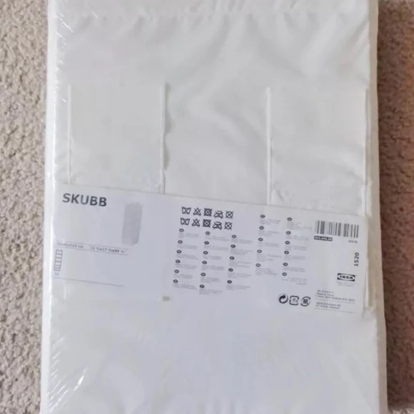 IKEA SKUBB Organizer with 6 Compartments, White - Picture 4 of 5